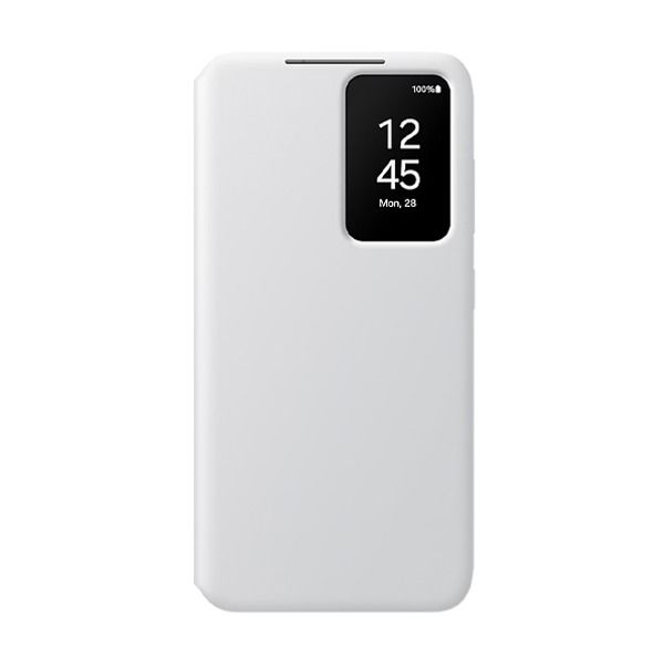 Samsung Galaxy S24 Plus Smart View Wallet Case | White Samsung Galaxy S24 Plus Smart View Wallet Case | White